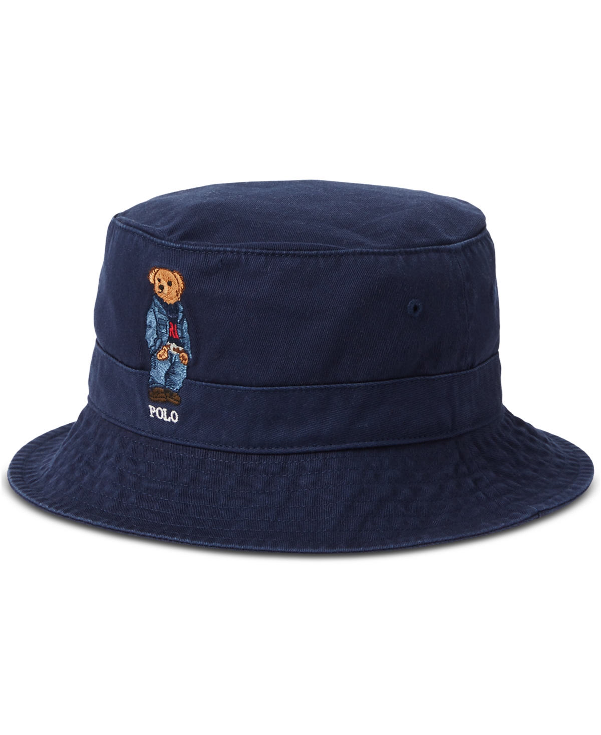 Polo Ralph Lauren Men's Cotton Polo Bear Twill Bucket Hat