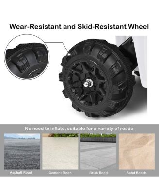 6V Battery Powered Kids Electric Ride on ATV-White