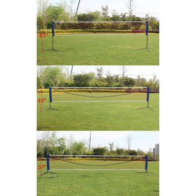 Streamdale Portable 17FT Volleyball/Badminton Net with Carry Bag