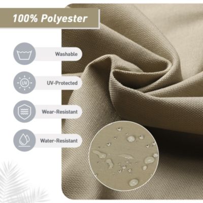 Outdoor Chair Cushion 20.5x20.5x4.33 inches Patio Furniture Seat Cushion - Set of 4