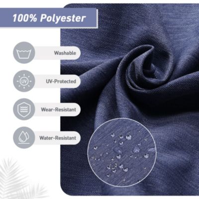 Outdoor Chair Cushion 20.5x20.5x4.33 inches Patio Furniture Seat Cushion - Set of 4