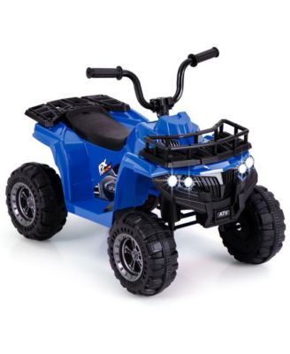 6V Kids Ride On Electric ATV with LED Headlights and MP3 Player-Pink