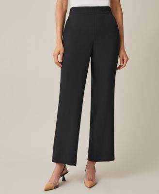 Kasper - Women's Pull-On Straight-Leg Pants