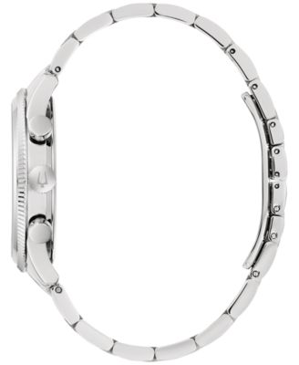 Men's Chronograph Stainless Steel Bracelet Watch 42mm