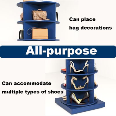360 Rotating shoe cabinet 7 layers