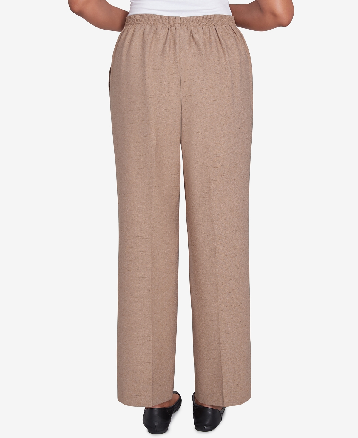 Alfred Dunner Petite Emerald Isle Classic Emerald Medium Length Pants
