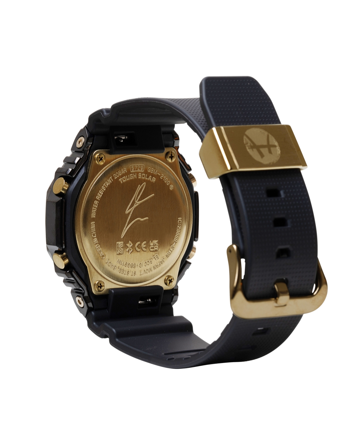 G-SHOCK MEN'S RUI HACHIMURA BLACK RESIN WATCH, 44.4MM, GBM2100RH-1A 