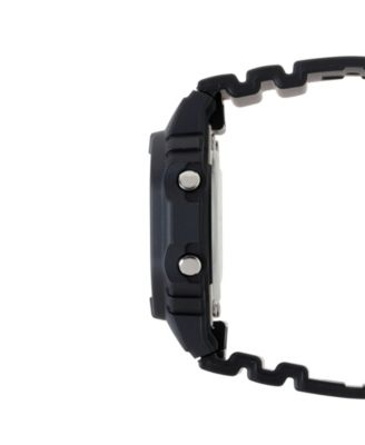 Unisex Japanese Quartz Black Resin Watch, 40.5mm, GMDS5610BB-1