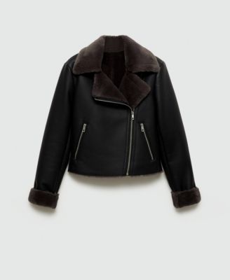 Women's Faux Shearling-Lined Jacket
