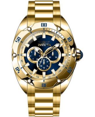 Invicta Men s 45732 Venom Quartz Chronograph Blue Dial Watch Macy s