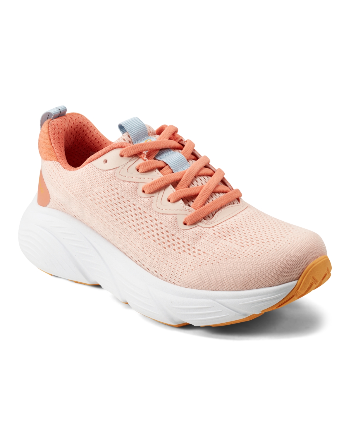 Shop Easy Spirit Women's Laconia Emove Lace-up Casual Sneakers In Orange