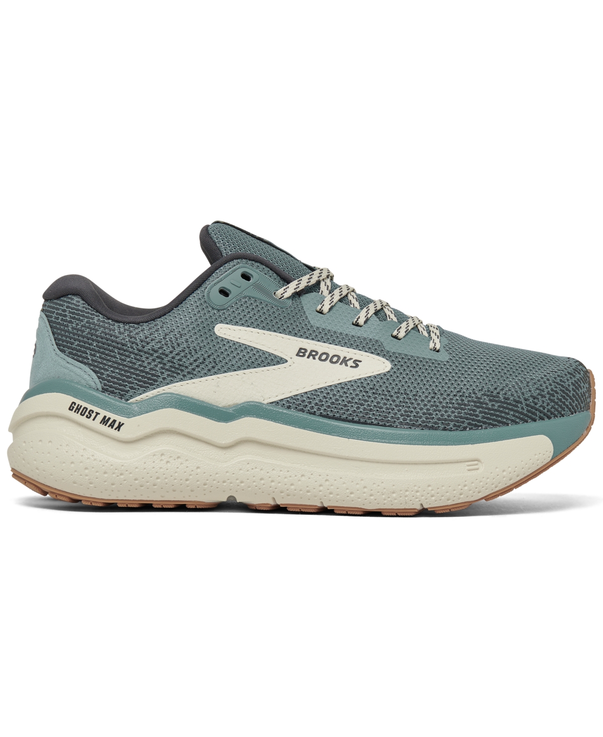 Shop Brooks Women's Ghost Max 2 Running Sneakers From Finish Line In Citadel,coco