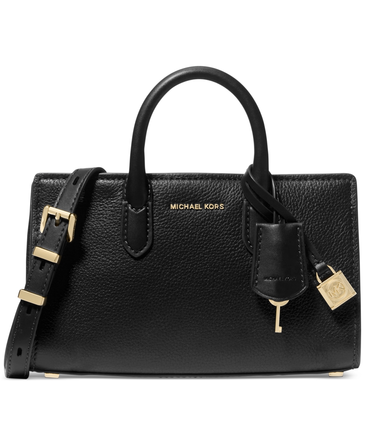 Michael Kors Double-handle Cross-body Bag In Black