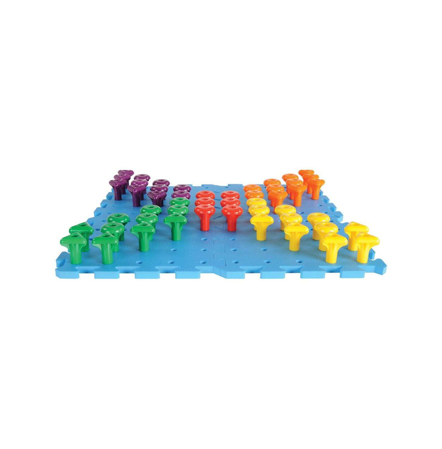 Детские игрушки Learning Advantage Geo Pegs Classroom Set Shape & Color Sorting 172-Piece, Ages 18 Months+ — фото 4