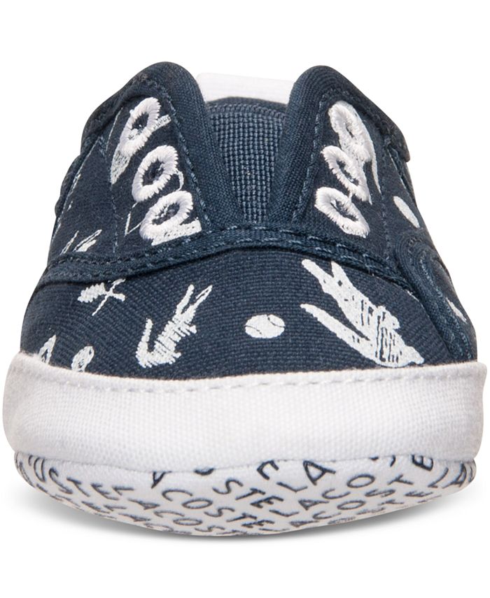 Lacoste Big Boys' Rene Crib Baby Shoes from Finish Line Macy's