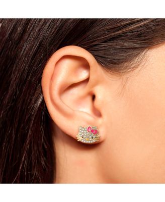 Sanrio Pave Crystal Stud Earring