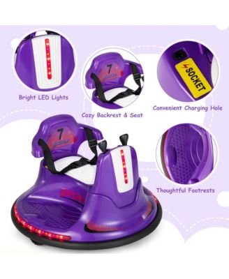 6V Bumper Car for Kids Toddlers Electric Ride On Car Vehicle