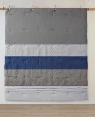 Jenson 7-Pc. Color Block Stripe Comforter Set, King