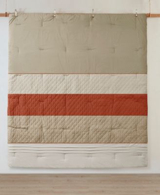 Jenson 7-Pc. Color Block Stripe Comforter Set, Queen