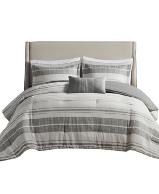Rhodes Stripe 4-Pc. Comforter Set, King/California King