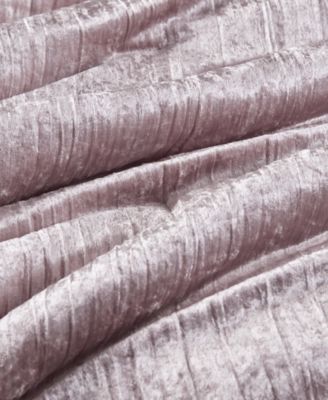 Lee Crinkle Velvet 5-Pc. Comforter Set, King/California King