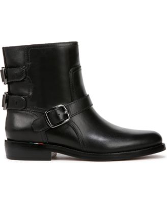 Women's Prina Block Heel Moto Ankle Boots