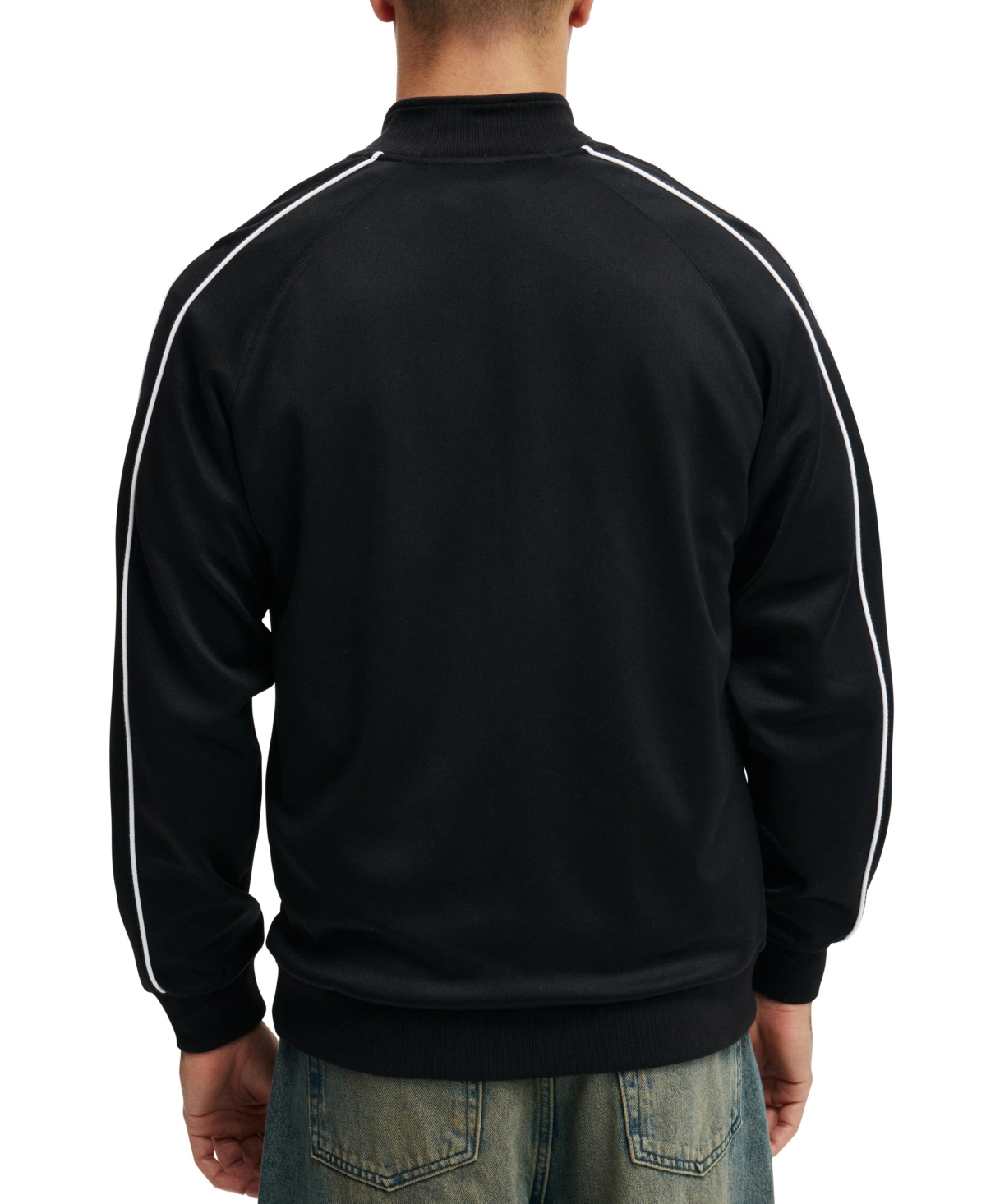 COTTON ON MEN'S TRICOT TRACK JACKET 