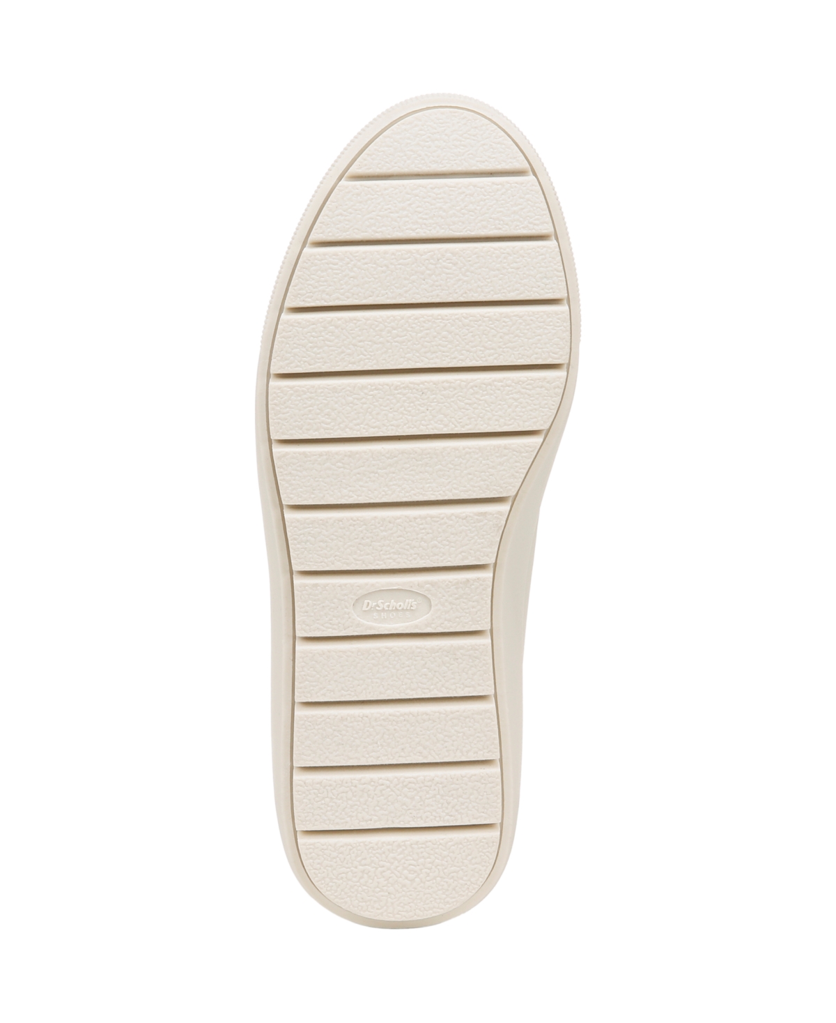 Shop Dr. Scholl's Women's Time Off Win Lace Up Platform Sneakers In White,tofu Nylon