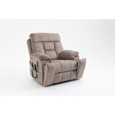 Electric Lift Sofa with Massage, Tilt, and Cup Holders