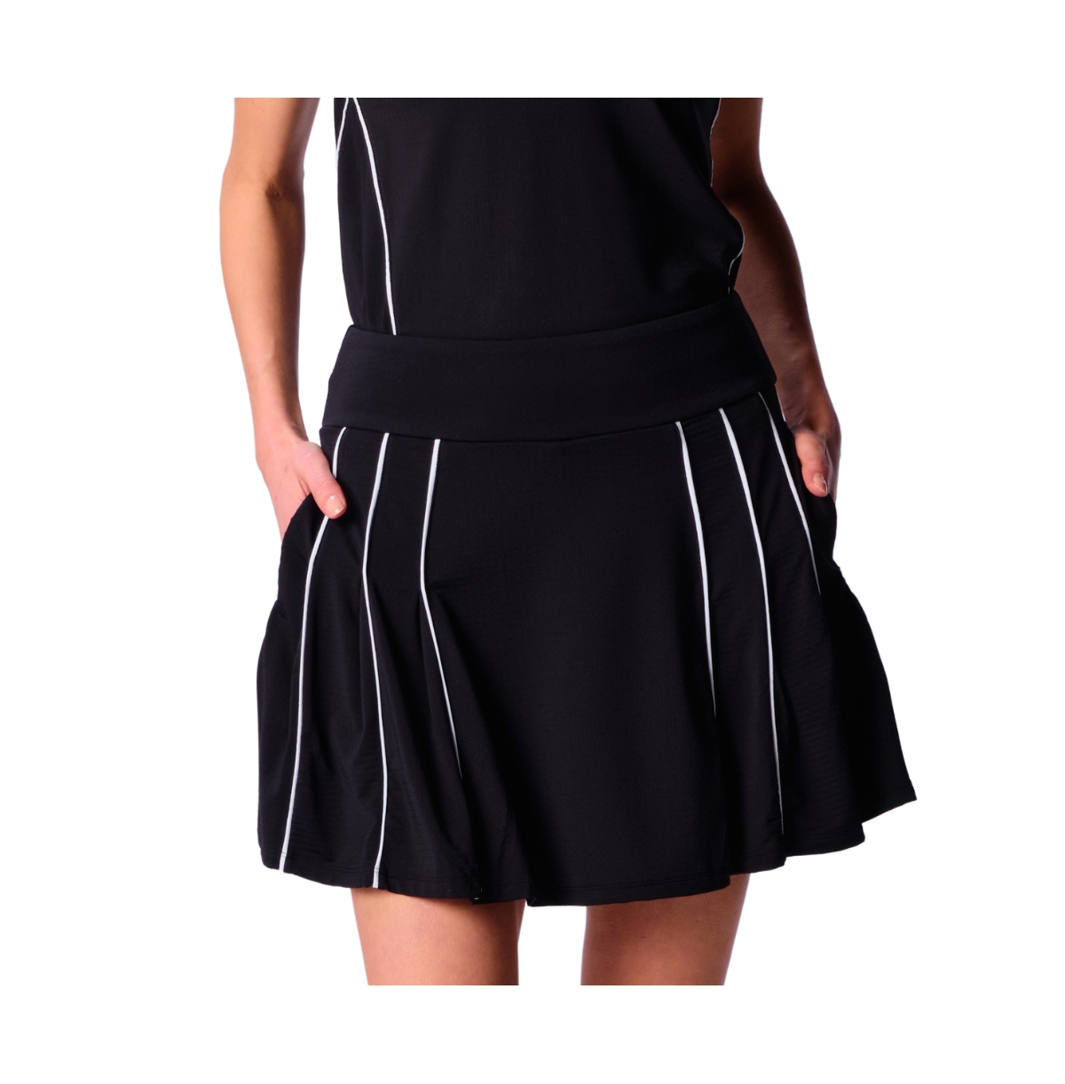 G Lifestyle Clothing Women's G Lifestyle Piping Skort