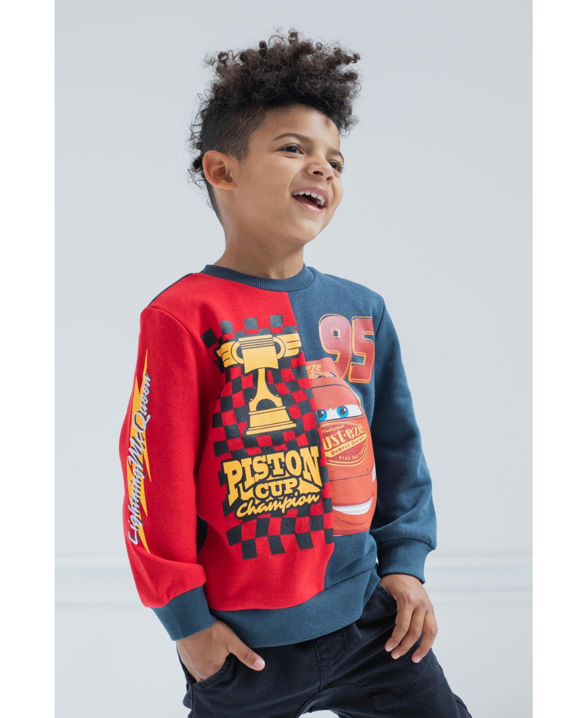 Disney Boys Lion King Mickey Mouse Cars Toy Story Sweatshirt to (2T - 18-20)