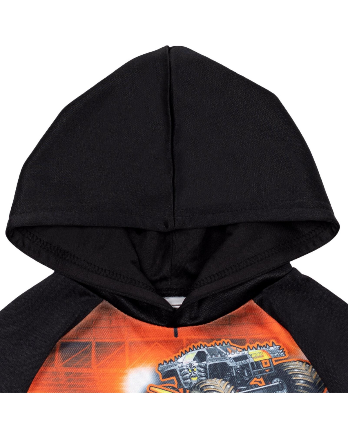 Monster Jam Boys Maximum Destruction El Toro Loco Grave Digger Fleece Pullover Hoodie to