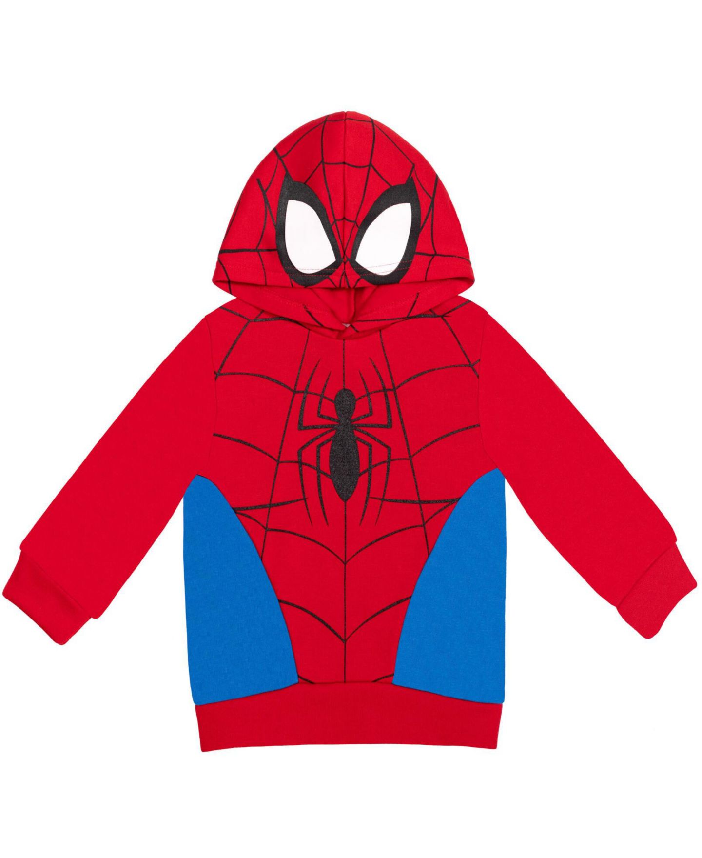 Худи Spider-Man Marvel Fleece Cosplay Pullover для мальчиков, цвет: Spiderman Logo — фото 1