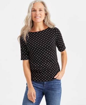 Macy's elbow sleeve top online