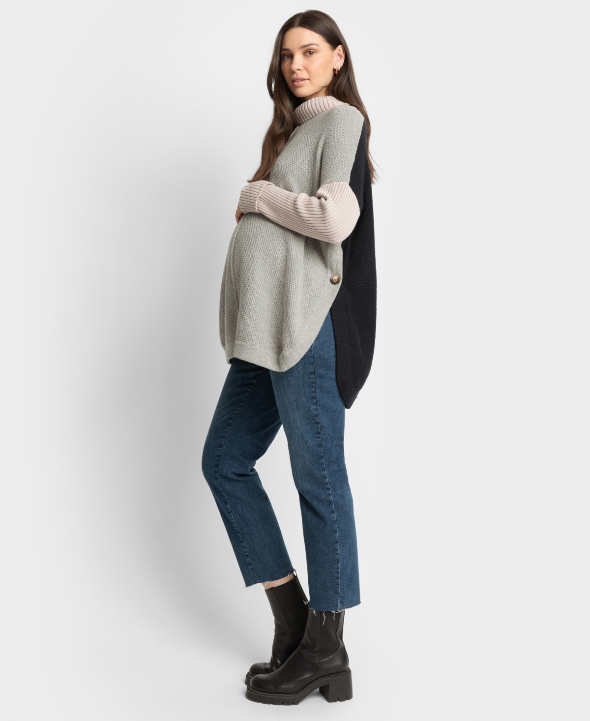 SERAPHINE WOMEN'S ROLL NECK SWEATER 