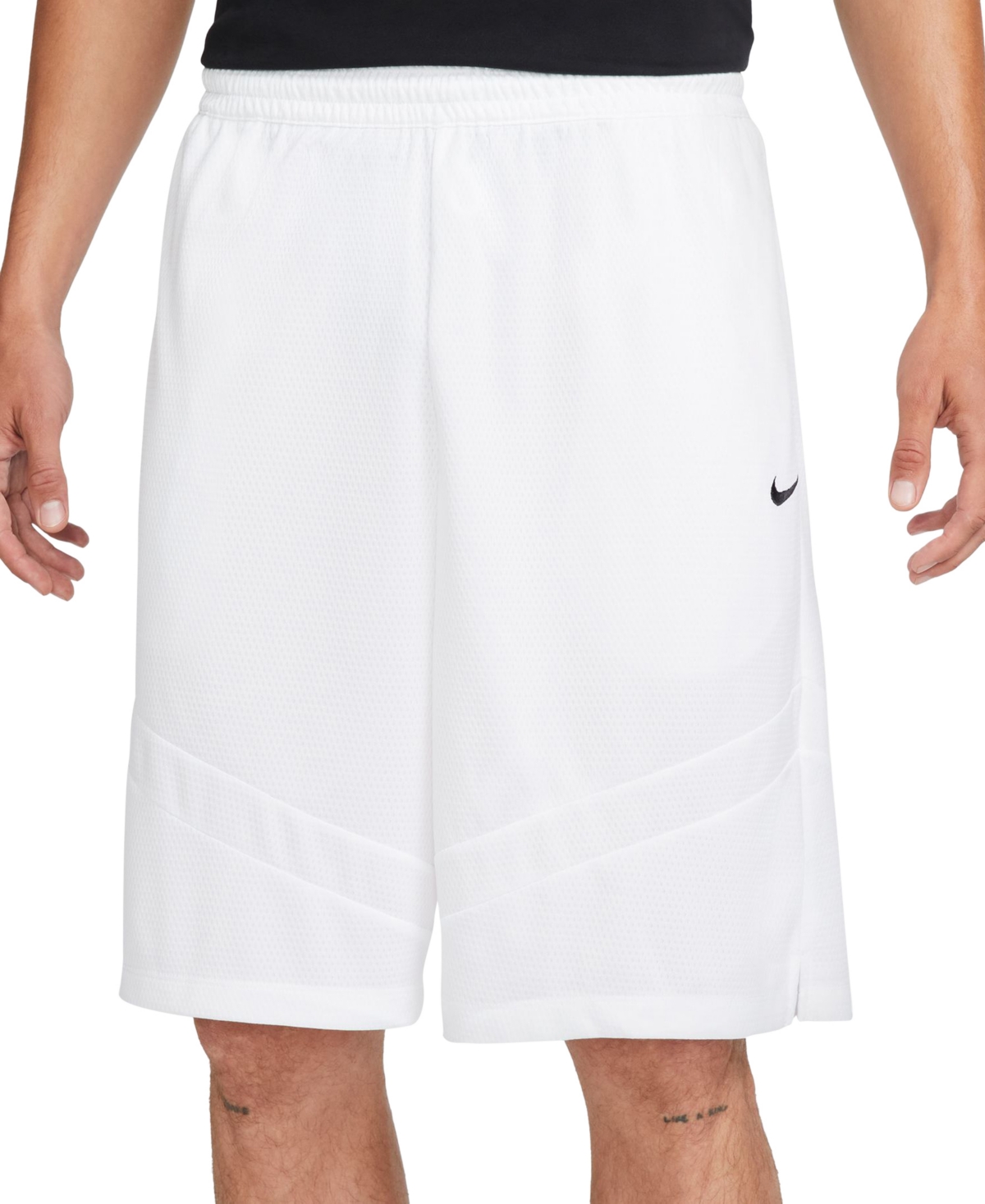 Nike Men's Icon Dri-fit 11" Basketball Shorts In White