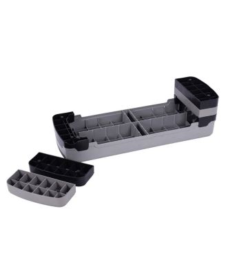 35 Inch Aerobic Cardio Adjustable Exercise Stepper with Risers
