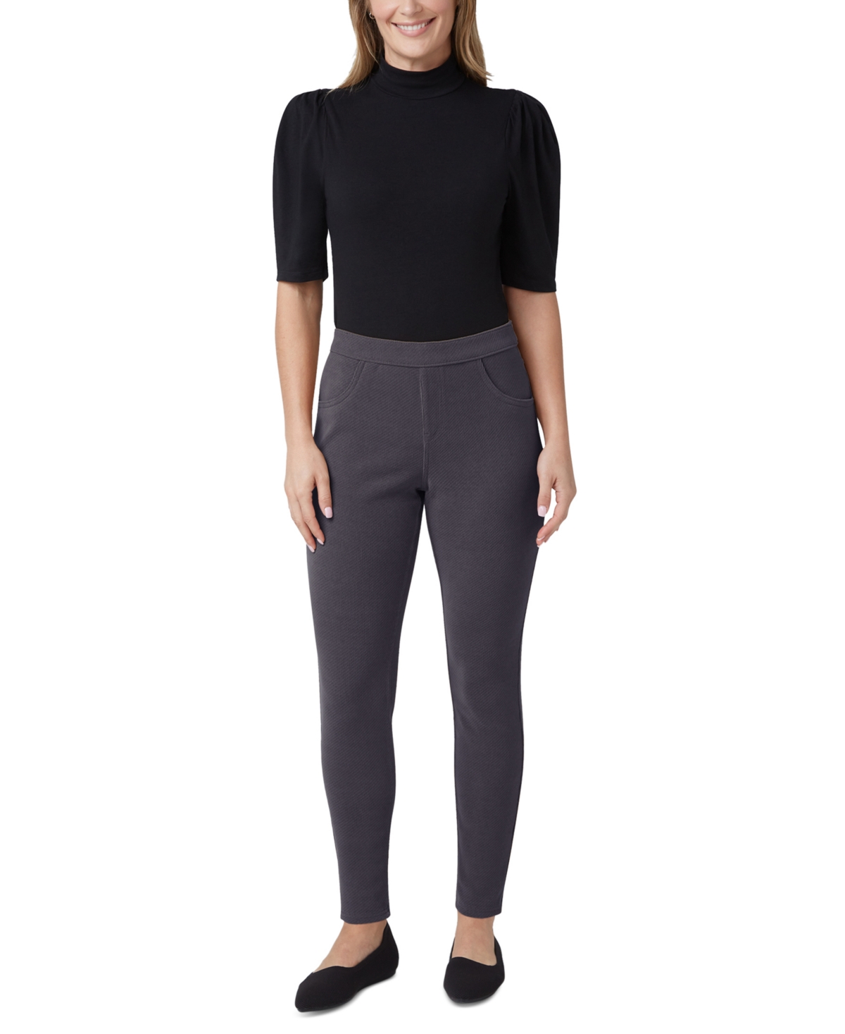 Hue Women's High-Rise Butter Twill Denim Leggings