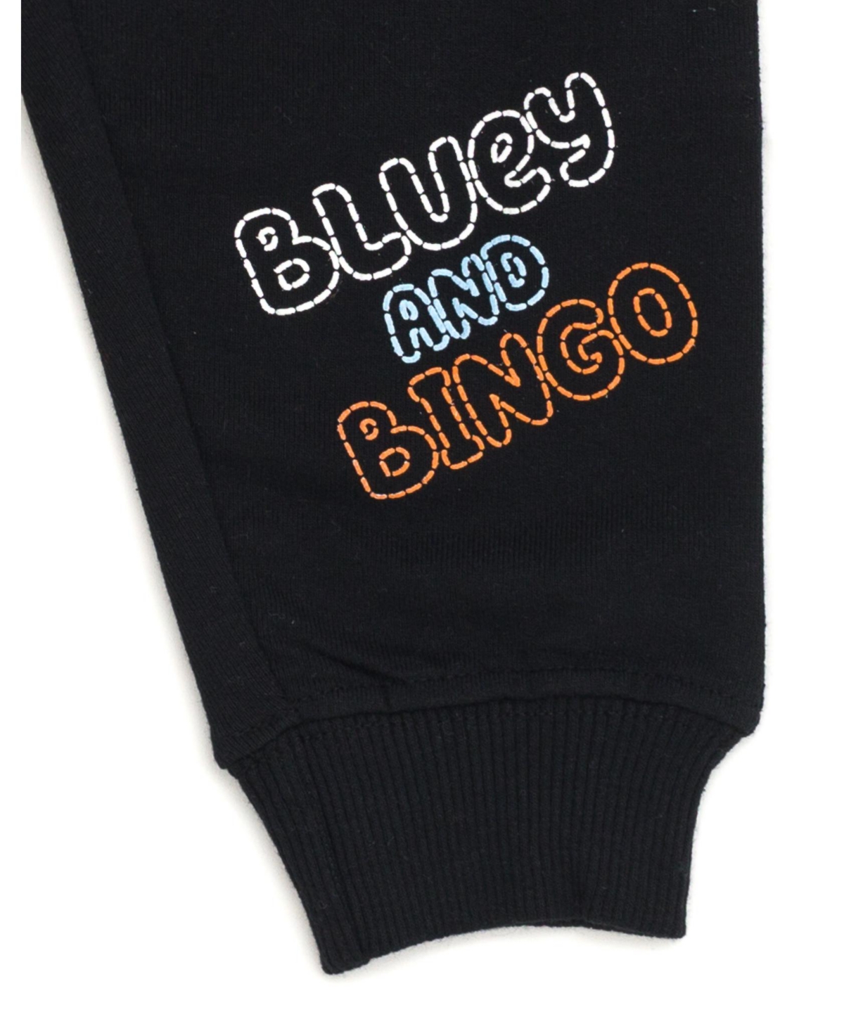 Bluey Little Boys Henley T-Shirt and French Terry Pants