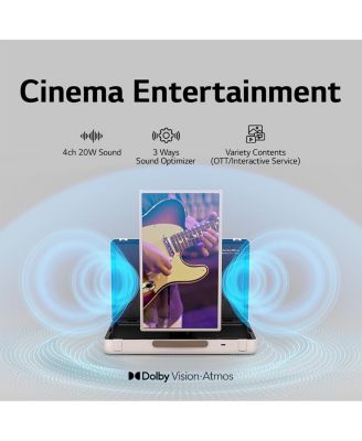 27" Briefcase TV QLED HD HDR - 27LX5QKNA