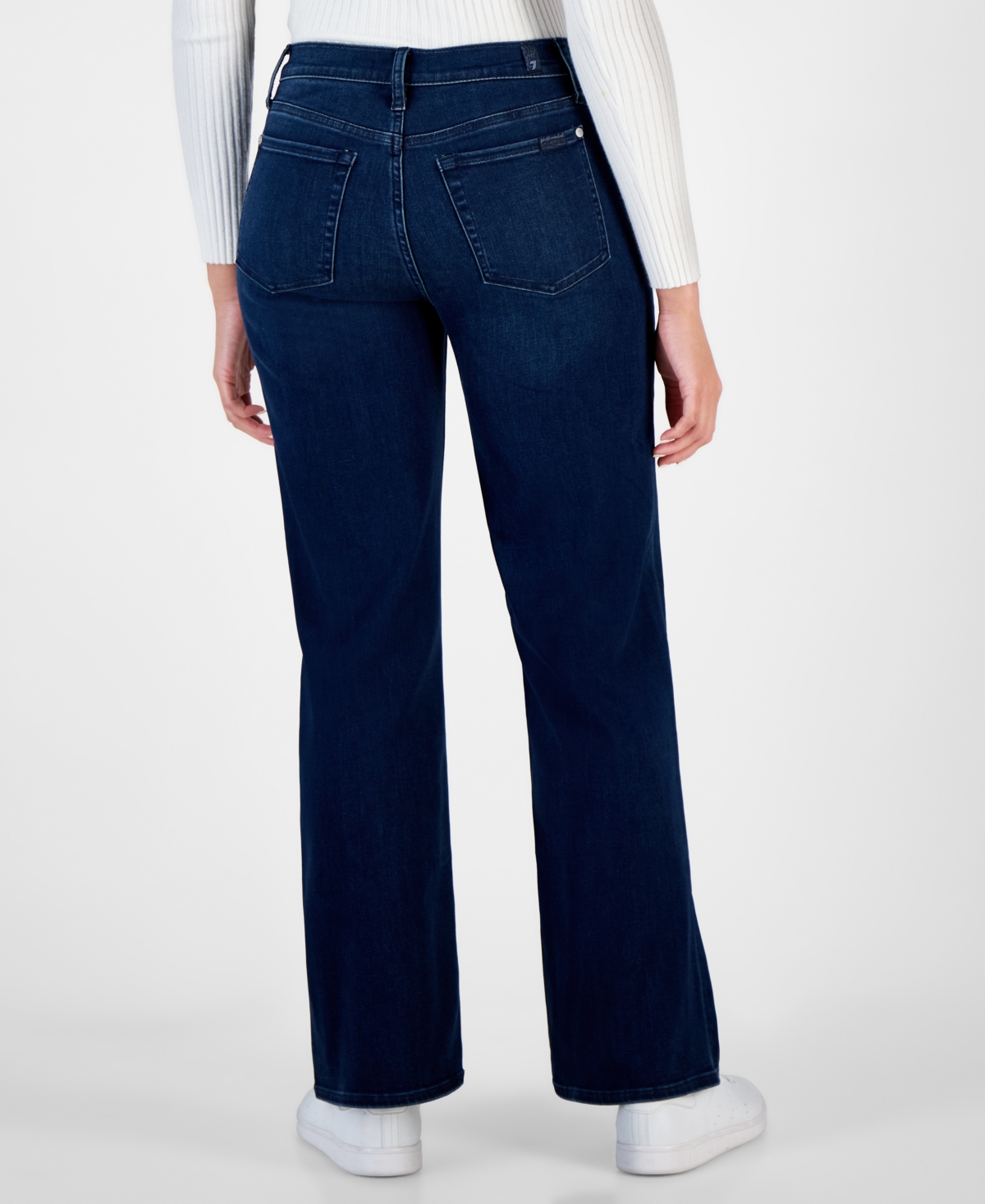 7 For All Mankind Women's Alexa Wide-Leg Jeans