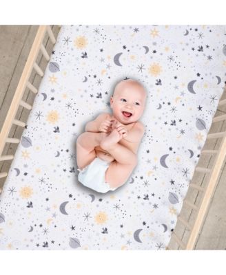Bedtime Originals Celestial 3-Piece Nursery Baby Crib Bedding Set