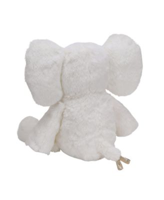 Signature Jamboree White/Gold Plush Elephant Stuffed Animal - Marshmallow