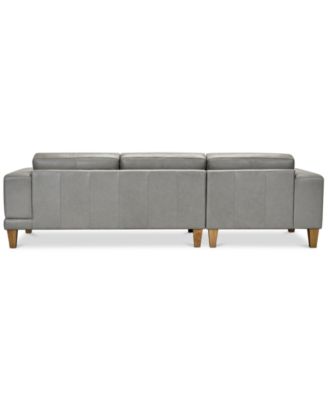 Niebee 2-Pc. Leather Sectional, Created for Macy's