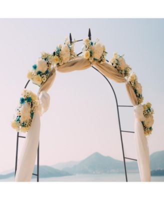 8 Feet 4 Inch High Gothic Steel Rose Arch