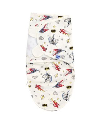 Baby Boys Justice League The Flash Superman Batman Baby 3 Pack Swaddle Sacks Newborn to