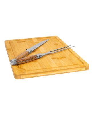 Laguiole 2 Piece Carving with Wood Cutting Board