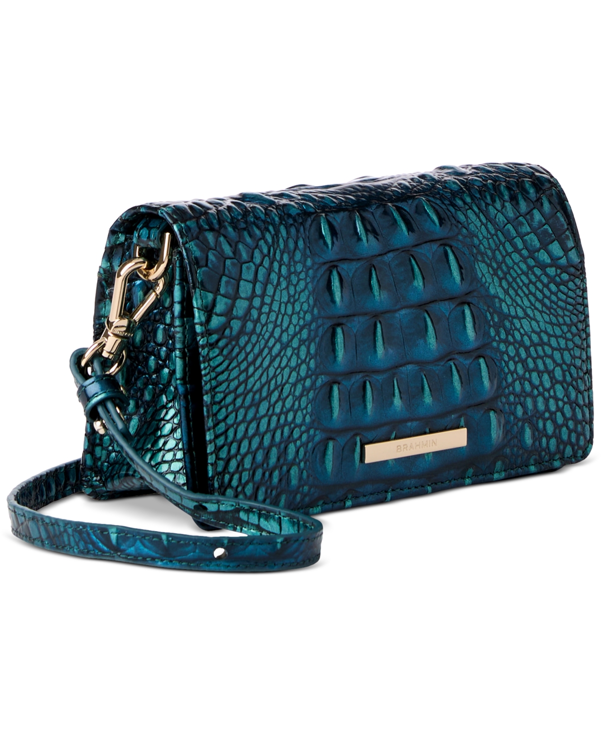 Brahmin Minuette Melbourne Mini Leather Crossbody Bag