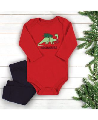 Baby Boys Hudson 3Pc Long Sleeve Bodysuit and Pant