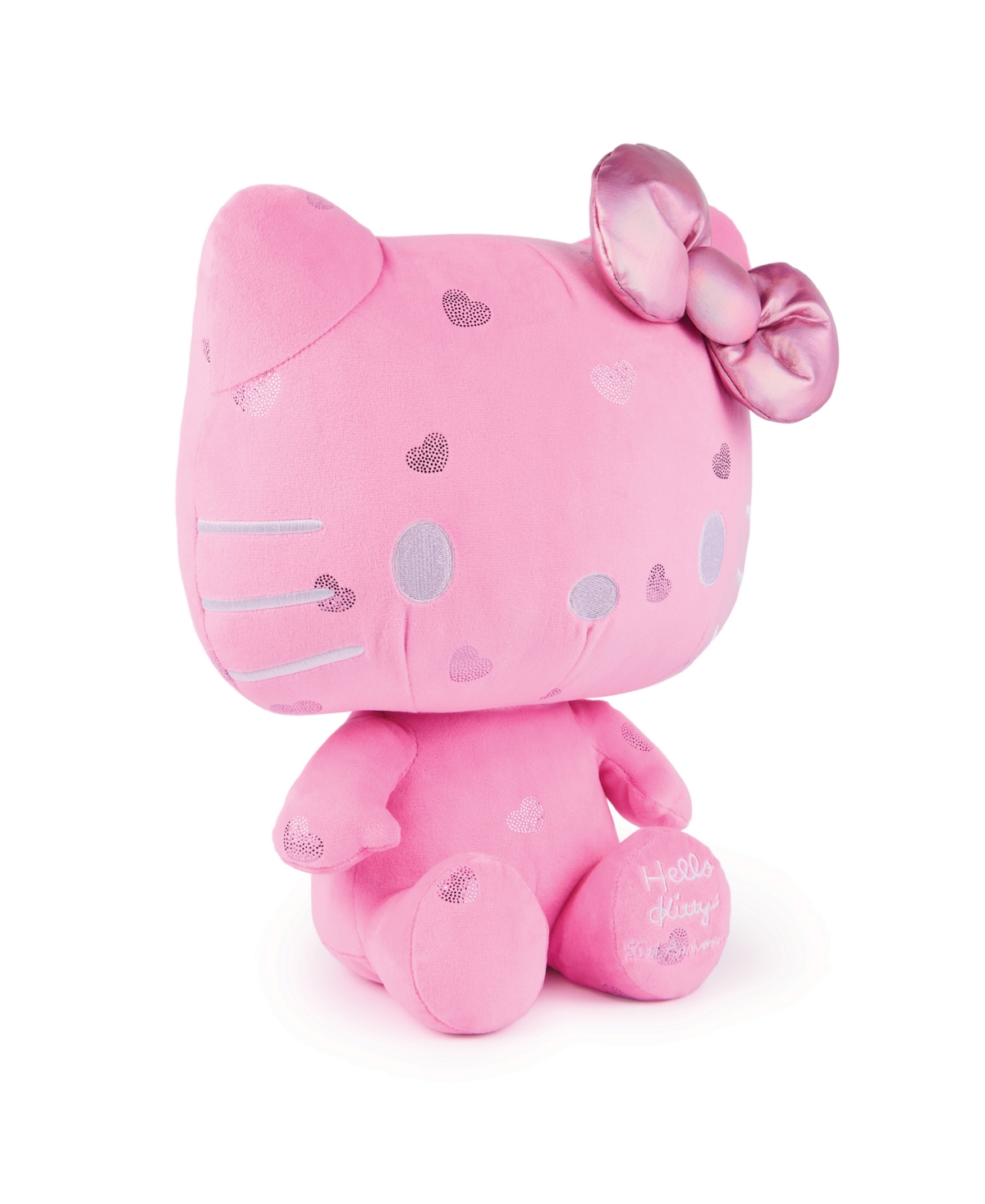 Hello Kitty Gund Sanrio 50th Anniversary Plush, 12" In Multi Color